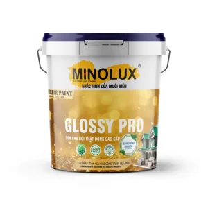 Minolux Glossy Pro - Sơn Phủ Nội Thất Bóng Cao Cấp