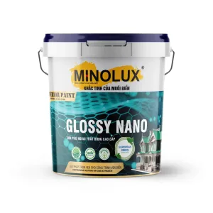 Minolux Glossy Nano - Sơn Phủ Ngoại Thất Bóng Cao Cấp