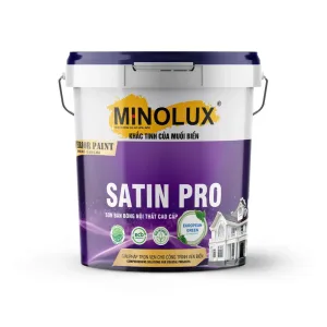 Minolux Satin Pro - Sơn Bán Bóng Nội Thất Cao Cấp