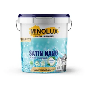 Minolux Satin Nano - Sơn Bán Bóng Ngoại Thất Cao Cấp