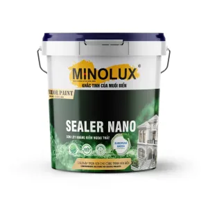 Minolux Sealer Nano - Sơn Lót Kháng Kiềm Ngoại Thất Cao Cấp