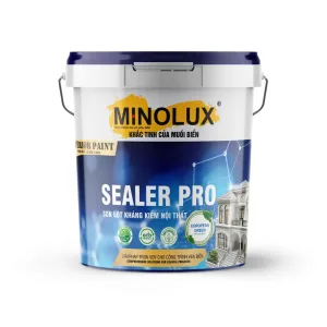Minolux Sealer Pro - Sơn Lót Nội Thất Kháng Muối